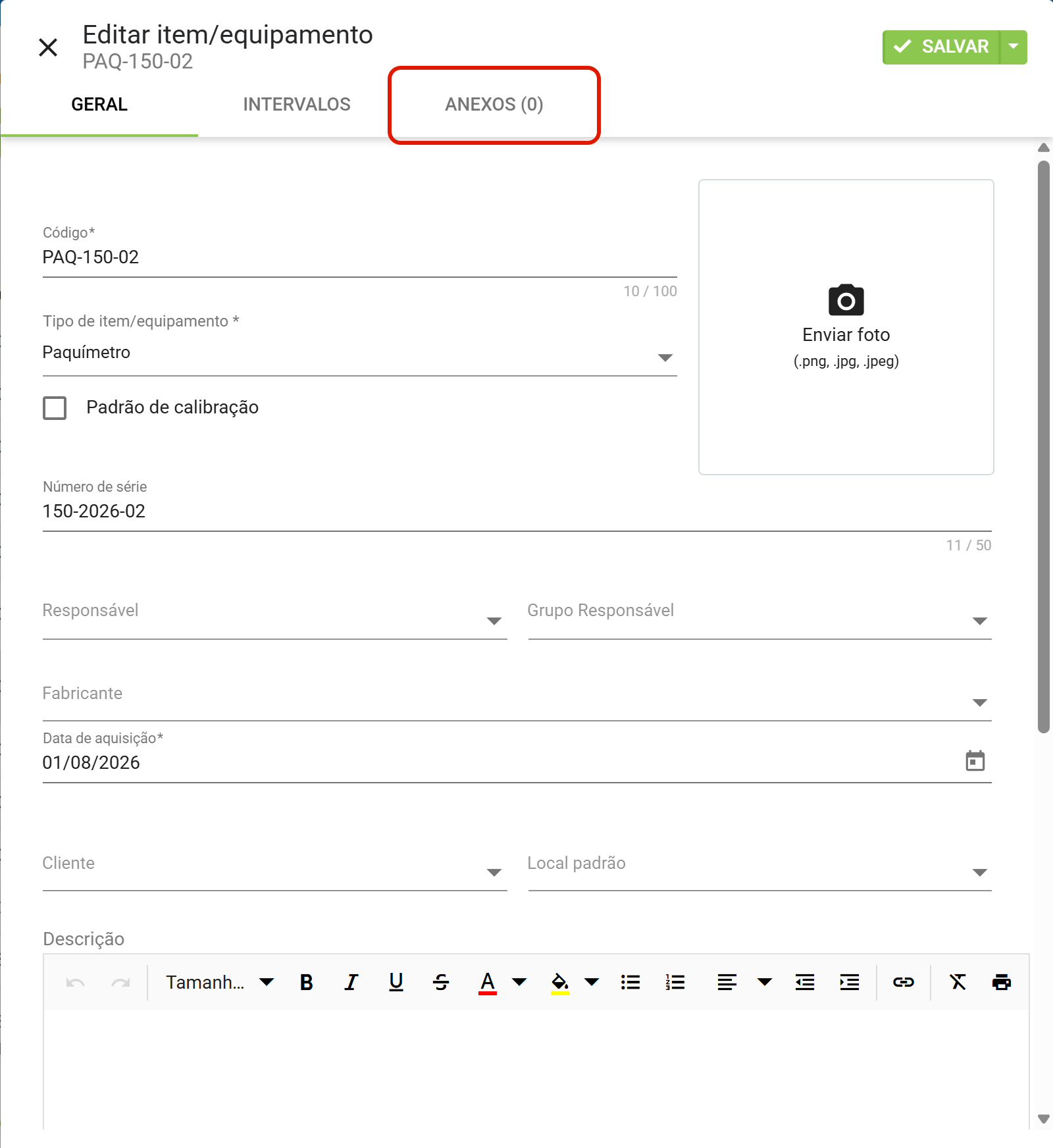 Passo3 aba anexos com o contador