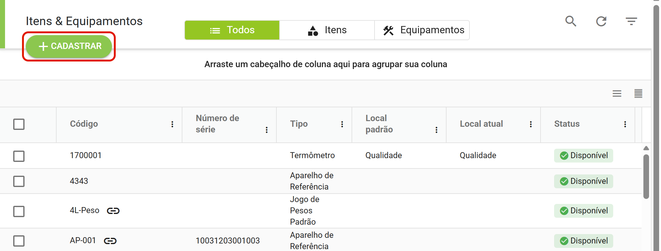 Passo2 botao cadastrar