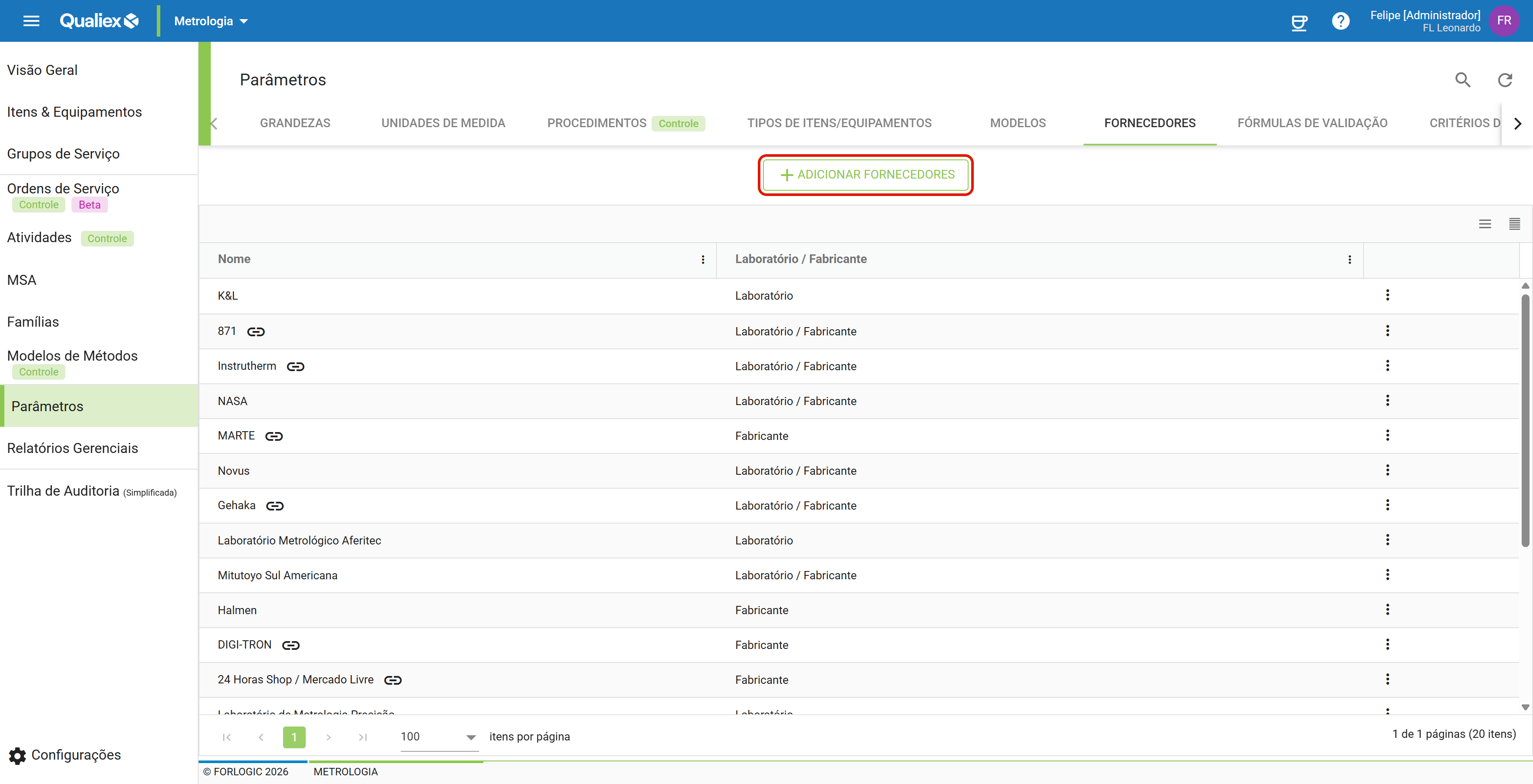 Passo3 botao adicionar fornecedores