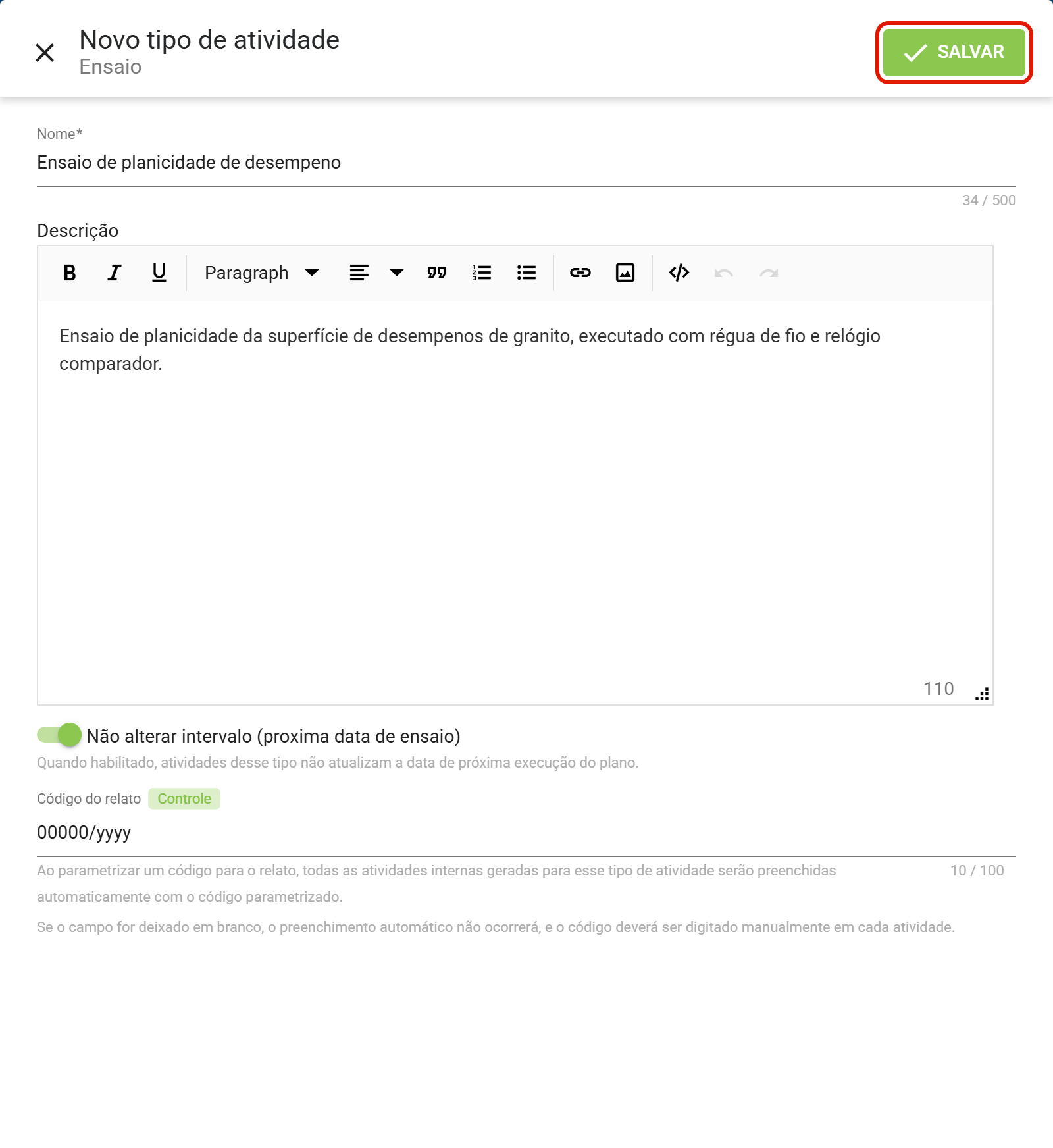 Passo9 botao salvar