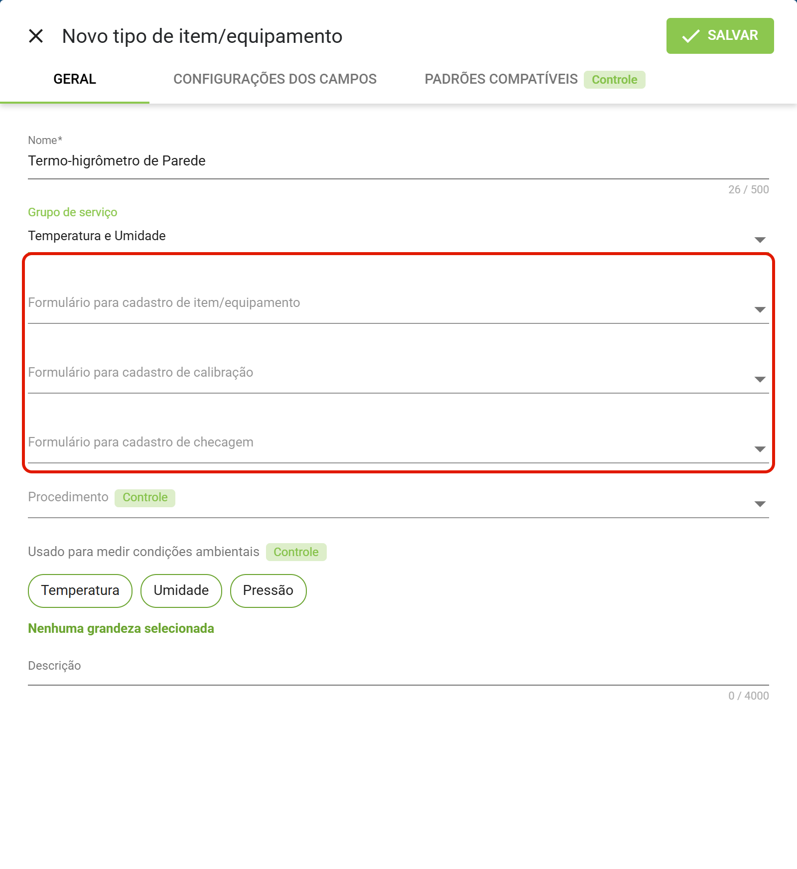 Passo6 os tres formularios adicionais