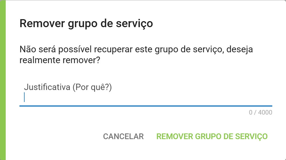 Segundo passo pede a justificativa