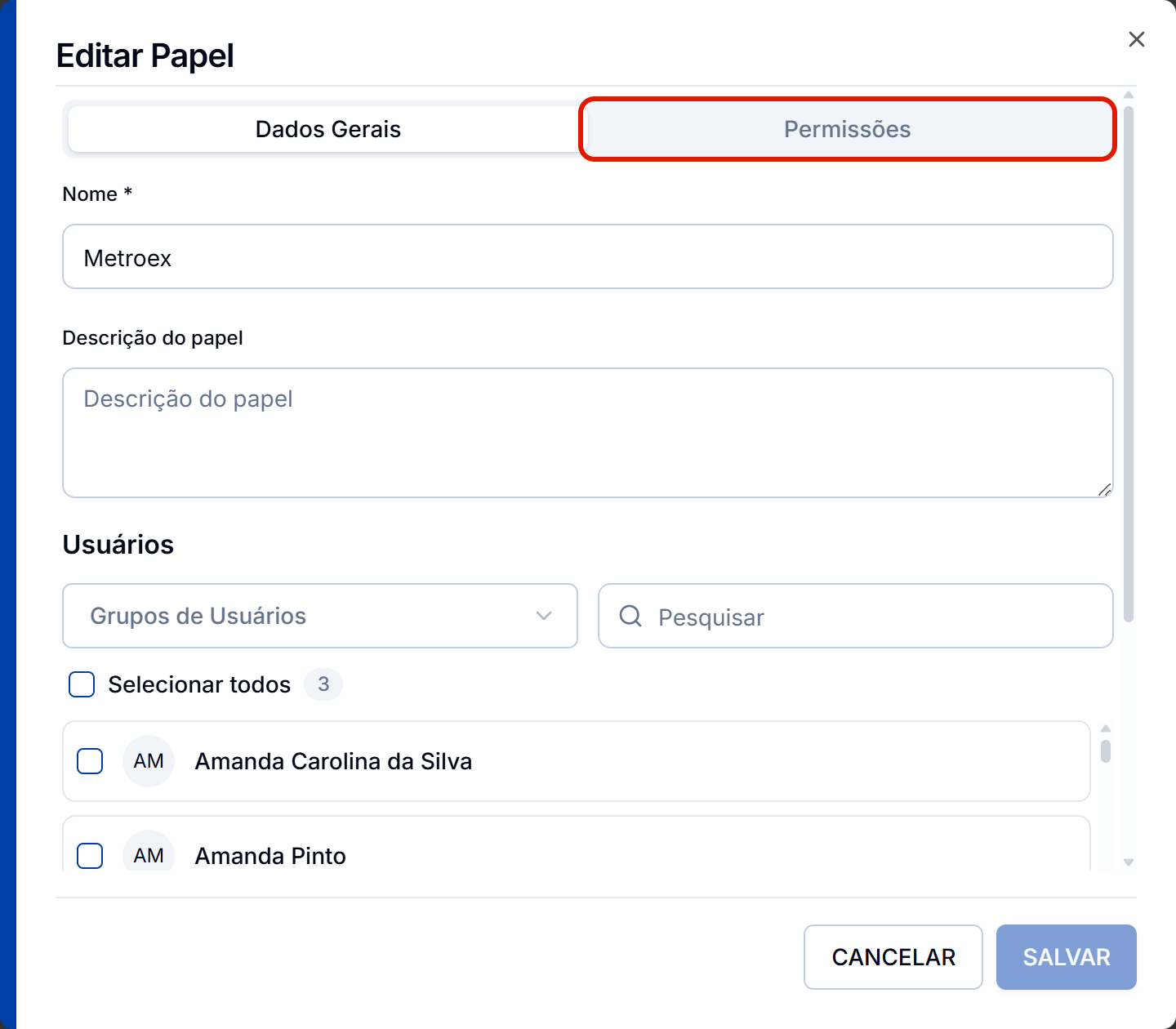 Dialogo editar papel